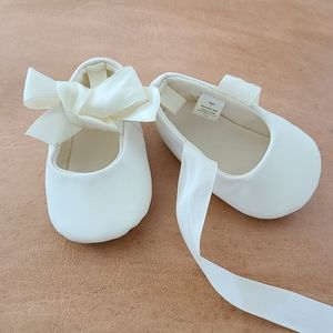 White Baby Ballet Slippers